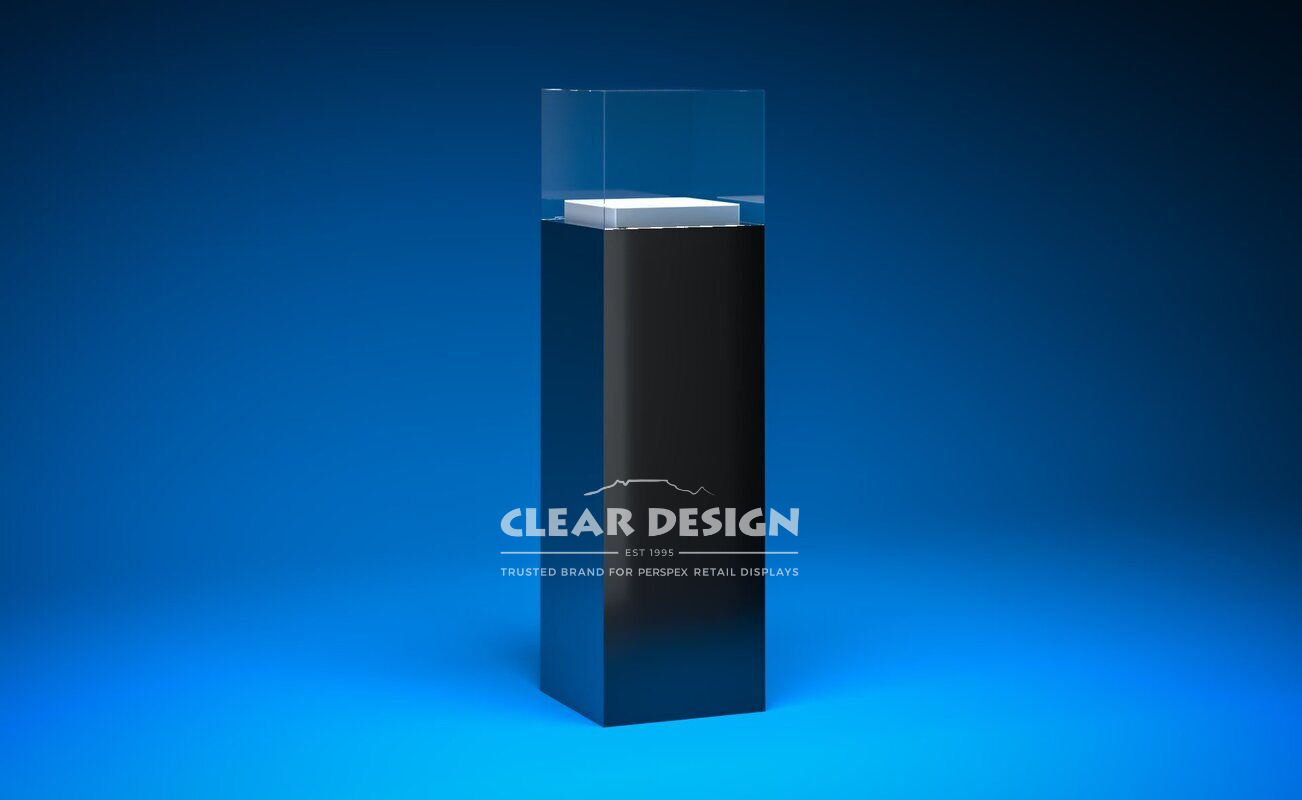 LED Plinth Shoe Display