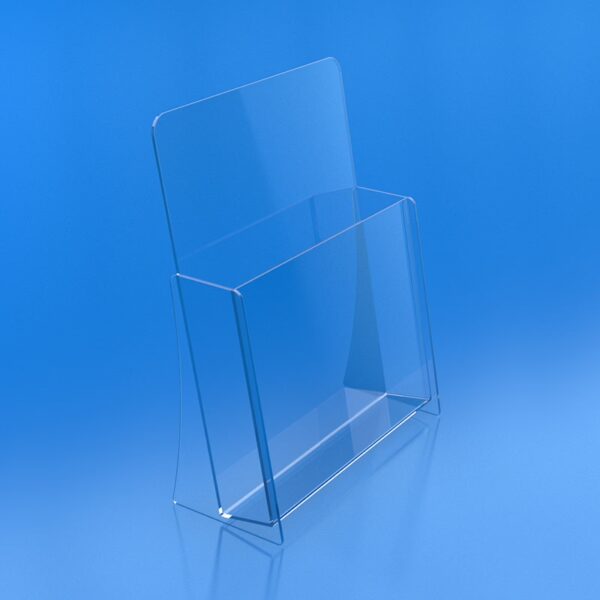 Curved Sided Single Pocket Brochure Holder