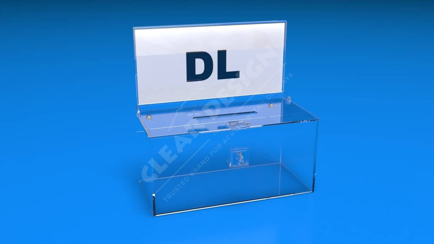 Till Point Entry Box | Clear Design Display