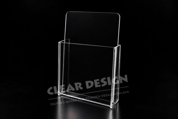 Single Pocket “Portrait” Economy Brochure Holder - Image 3