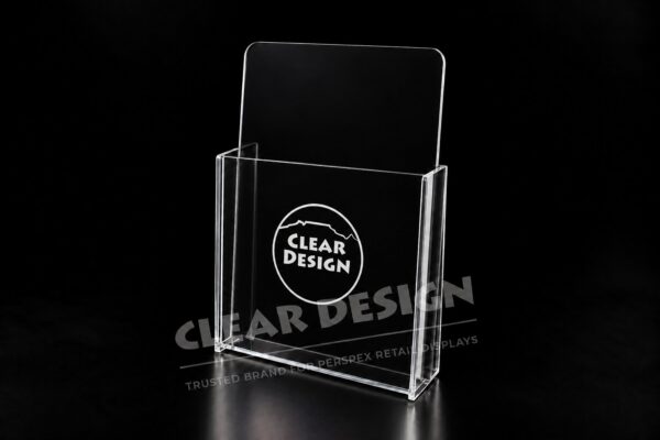 Single Pocket “Portrait” Economy Brochure Holder