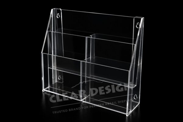 Four Pocket (2 × 2) Professional Brochure Holder